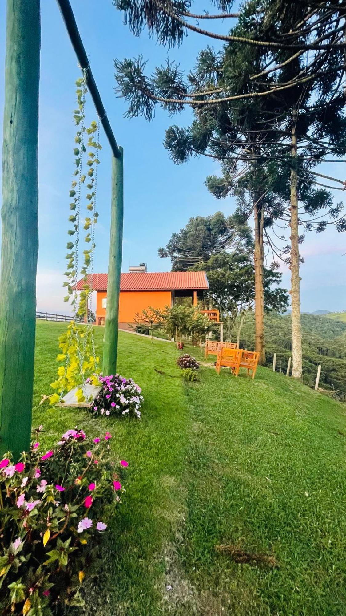 Chales Vale Das Araucarias Bairro Dos Oncas Gonçalves Buitenkant foto