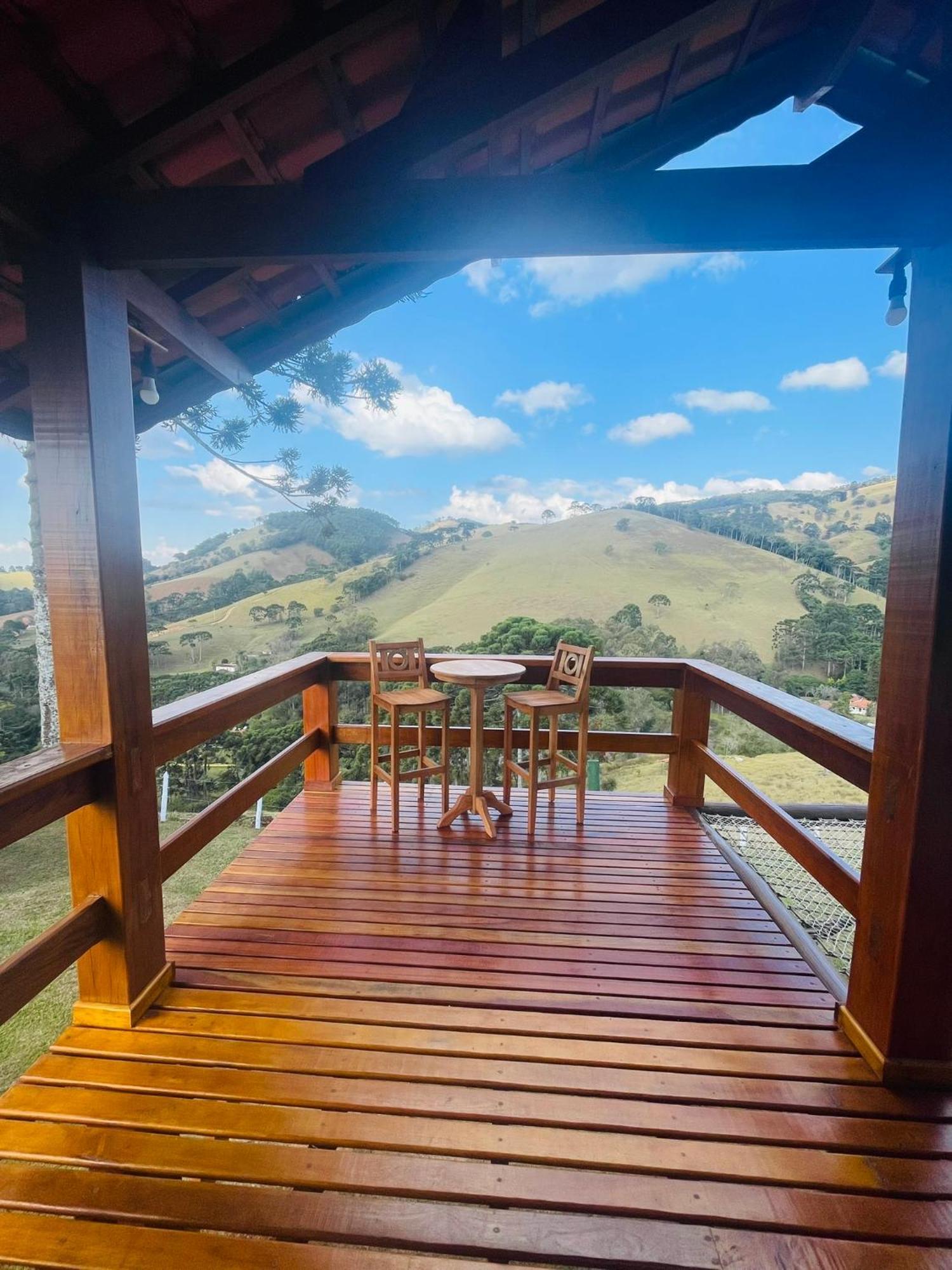 Chales Vale Das Araucarias Bairro Dos Oncas Gonçalves Buitenkant foto